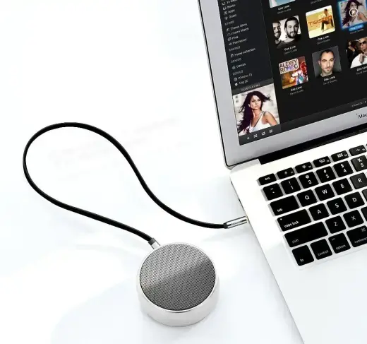 Ugreen flat angled cable AUX audio cable 3.5 mm mini jack 0.5 m black (AV119 10596) Photo