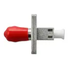 Qoltec Adapter fiber optic hybrid LC/UPC - ST/UPC | Simplex | Multimode — Foto 4