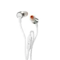 JBL in-ear austiņas ar mikrofonu, sudraba Foto 1