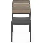 Garden chair Deco Porto walnut/gray — Photo 2