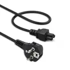 Qoltec Power cable IEC C5/SCHUKO | cloverleaf | 3x0.75mm² | 1.4m Фото num
