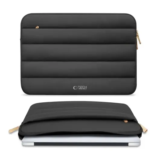 Tech-Protett Fluffy Laptop Bag 13-14 - Black Photo