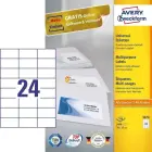 Avery Zweckform Labels Avery 70 x 37mm White (3474) Foto 2