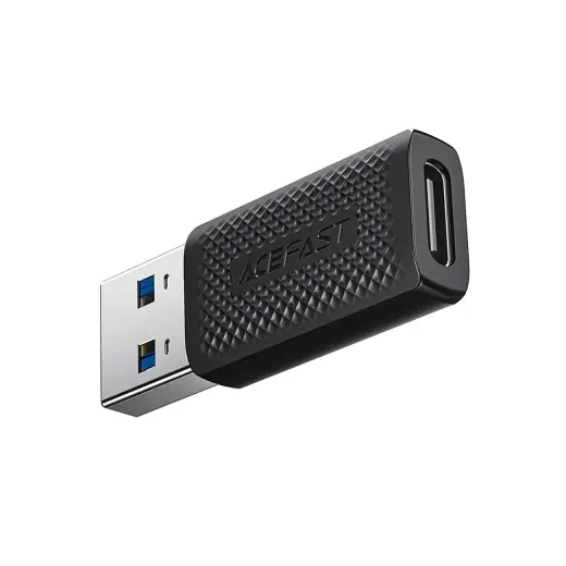 Acefast J2 USB-C 3.0 (Female) to USB-A 3.0 (Male) 5Gb|s Adapter - Black Фото num