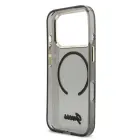 Guess IML Glitter Script Strap MagSafe Case for iPhone 17 Pro Black Foto 4