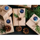 Рождественские наклейки для подарков 500 шт Фото num