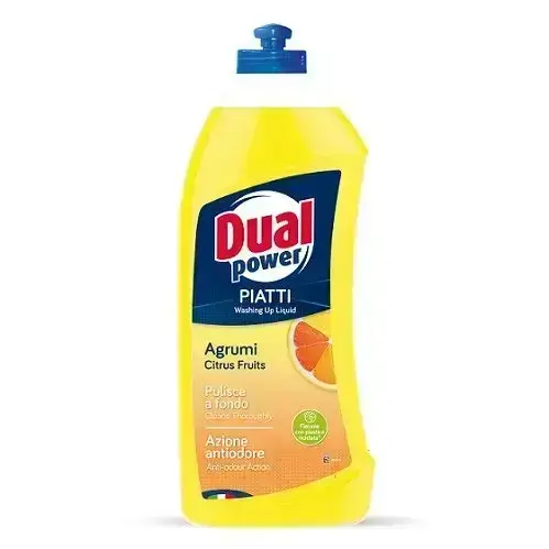 Dual Power Piatti Gel Concentrato Agrumi 1 L