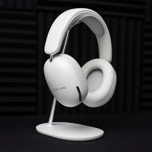 Blavec Over-ear Bluetooth Headphones BO-13 Bass Aceonix ANC (BO13-W) white Фото num