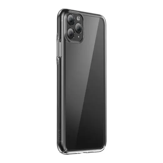 Case Baseus Crystal Series защитное стекло для телефона iPhone 11 Pro Max прозрачное с комплектом для чистки Фото num