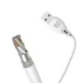 Dudao L4L datu pārraides un uzlādes vads | USB-A uz Lightning | 10W | 2m | balts Foto 8