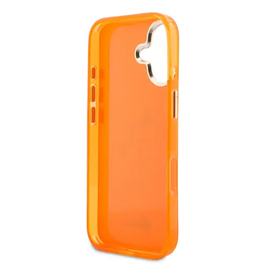 Guess IML 4G Script Metal Logo Case for iPhone 17 Orange Foto 5