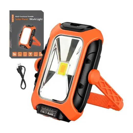 Workshop lamp with solar panel Superfire GM05 - 500 lm, powerbank. Foto 7