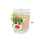 Ziemassvētku sveces Briedis 2 gab | 10h Foto 2