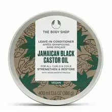The Body Shop Jamaican Black Castor Oil Leave-in Conditioner ( kudrnaté a vlnité vlasy ) - Bezoplachový kondicionér 400ml