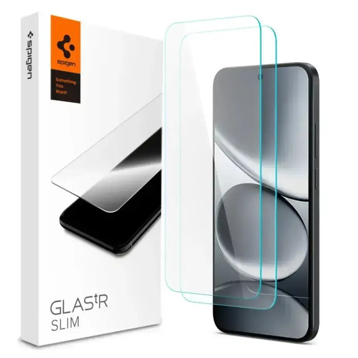 SZKŁO HARTOWANE SPIGEN GLAS.TR SLIM 2-PACK XIAOMI REDMI NOTE 15 PRO / 17 PRO / 17 PRO MAX 5G CLEAR