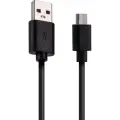 Setty cable USB - microUSB datu pārraides un uzlādes vads | USB-A uz Micro USB | 10W | 1m | melns Foto 1