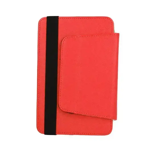 Universal BOOK Case for Tablets 7" DESIGN 1 RED Фото num