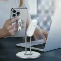 SODI Stojak na telefon SIM-300 srebrny|silver MagSafe Photo