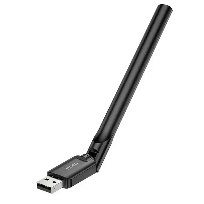 Wireless network card WiFi4 Hoco for USB A HI32 black Foto 2