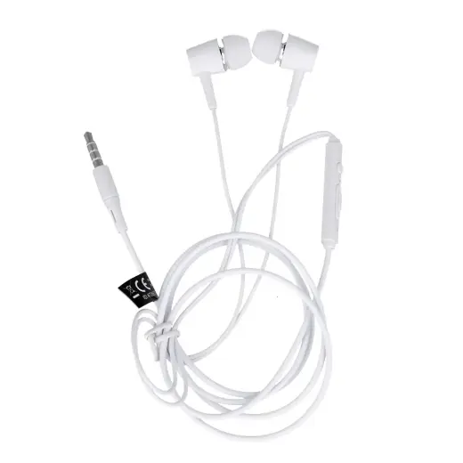 Maxlife wired earphones MXEP-02 jack 3,5mm white Foto 3