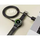 Tech-Protect MC03 UltraBoost Wireless Charger for Samsung Galaxy Watch - Black Foto 3