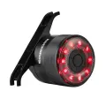 Rockbros Q1 rear bicycle light 7 colors LED micro USB - black Photo