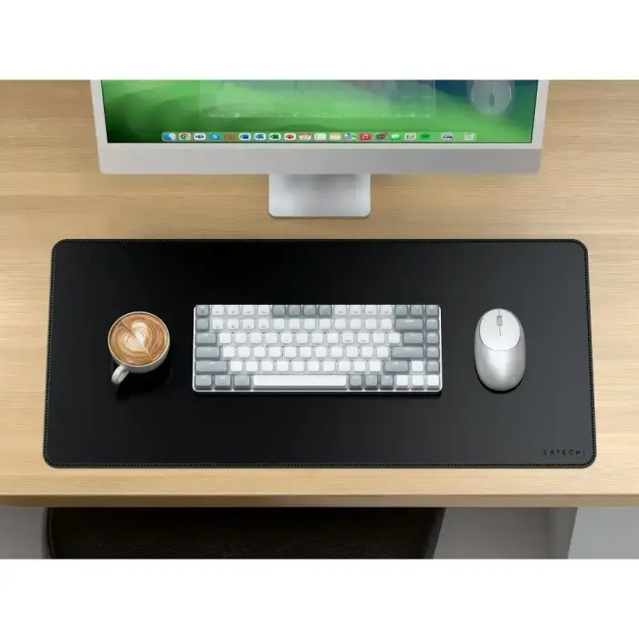 SATECHI vegan leather desk pad ST-LPDMK black Foto 5