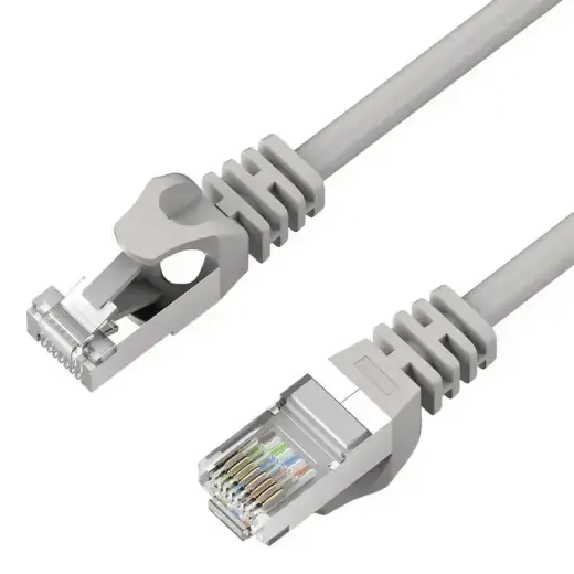 HP Ethernet CAT5E F/UTP network cable, 2m (white) Фото num