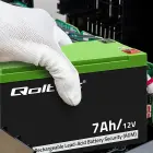 Qoltec AGM battery | 12V | 7Ah | Maintenance-free | Efficient| LongLife | for UPS, security Foto 6