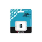 Kingston memory card 256GB microSDXC Canvas Go Plus Gen4 200MB/s A2 U3 V30 Фото num