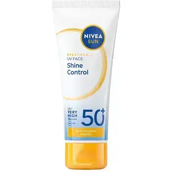 Nivea UV Face Shine Control SPF 50+ - Protective face cream 40ml
