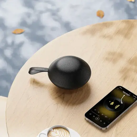 Borofone Portable Bluetooth Speaker BR48 Ufo black Foto 4