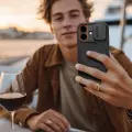 TECH-PROTECT KEVLAR AURA maciņš ar MagSafe atbalstu telefonam Apple iPhone 17 melns — Foto 7