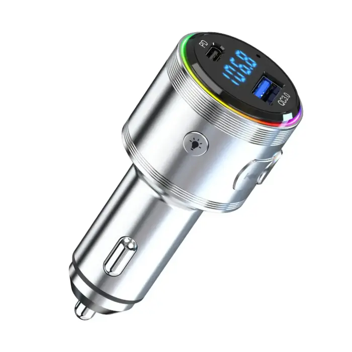 Accessories - 3mk Hyper Car Power Transmitter 48W QC PD PPS USB 1C1A Silver Фото num