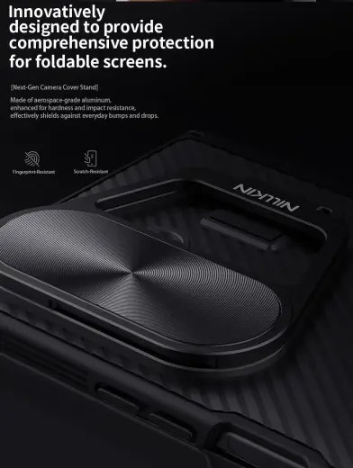 Nillkin CamShield Prop Case for Samsung Galaxy Z Fold 7 Black Photo