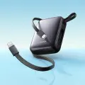 Joyroom Mini Power Bank JR-PBF27 22.5W with dual cable 10000mAh (black) Photo