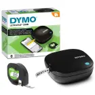 DYMO LetraTag 200B Bluetooth Label Maker | Compact Label Printer | Connects Through Bluetooth Wireless Technology to iOS and Android | Includes 1 White Paper Label Tape | Black — Фото 1