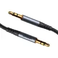 Joyroom stereo audio cable AUX 3.5 mm mini jack 1.2m black (SY-A08) Photo