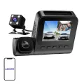 1080p front camera, 1080p indoor camera and VGA rear camera Azdome V600-3CH, G-sensor Foto 1