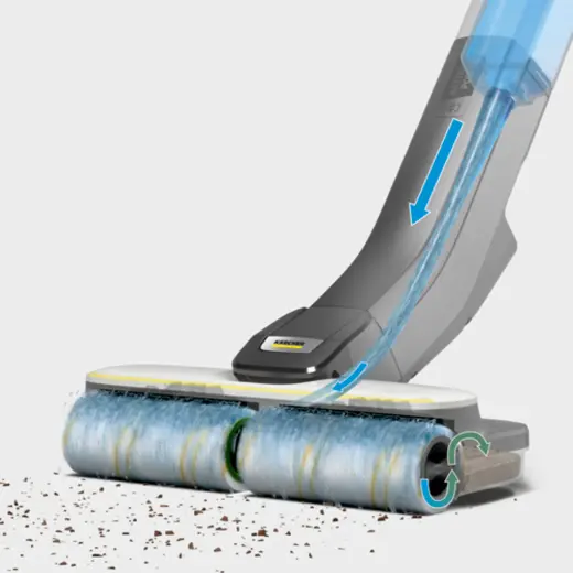 KARCHER rokas grīdas mazgāšanas iekārta Set 4B Duo (1.056-406.0) Foto 9