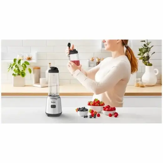 TEFAL Mix&Move sporta blenderis, pelēks Photo