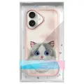 Nimmy Big Eyed Pet 2.0 Cat phone case for iPhone 16 pink Photo