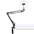 Desktop arm stand Puluz with 20cm LED Vlogging Ring PKT3089B Foto 2