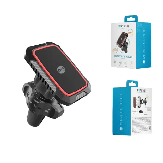 Forever car holder for air vent MH-260 magnetic black Photo