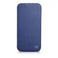 iCarer CE Premium Leather Folio Case iPhone 14 Plus Magnetic Flip Leather Folio Case MagSafe Blue (WMI14220715-BU) — Photo 28