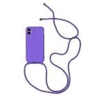 Strap Silicone maciņš telefonam iPhone 11 Pro violets — Foto 1