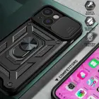 Slide Camera Armor Case for Samsung Galaxy S24 FE Black — Foto 7