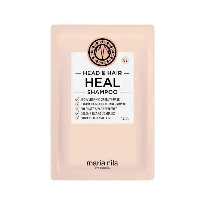 Maria Nila, Head & Hair Heal, Vegan, Hair Shampoo, Anti-Dandruff, 12 ml