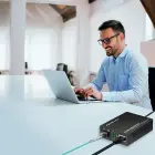 Qoltec Bidirectional Ethernet SWITCH Media Converter 1x RJ45 1x SFP| 1000Mbps | 5V Foto 11