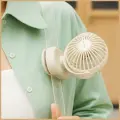 Mini desk fan AWEI F45 with clip 1200mAh white Photo